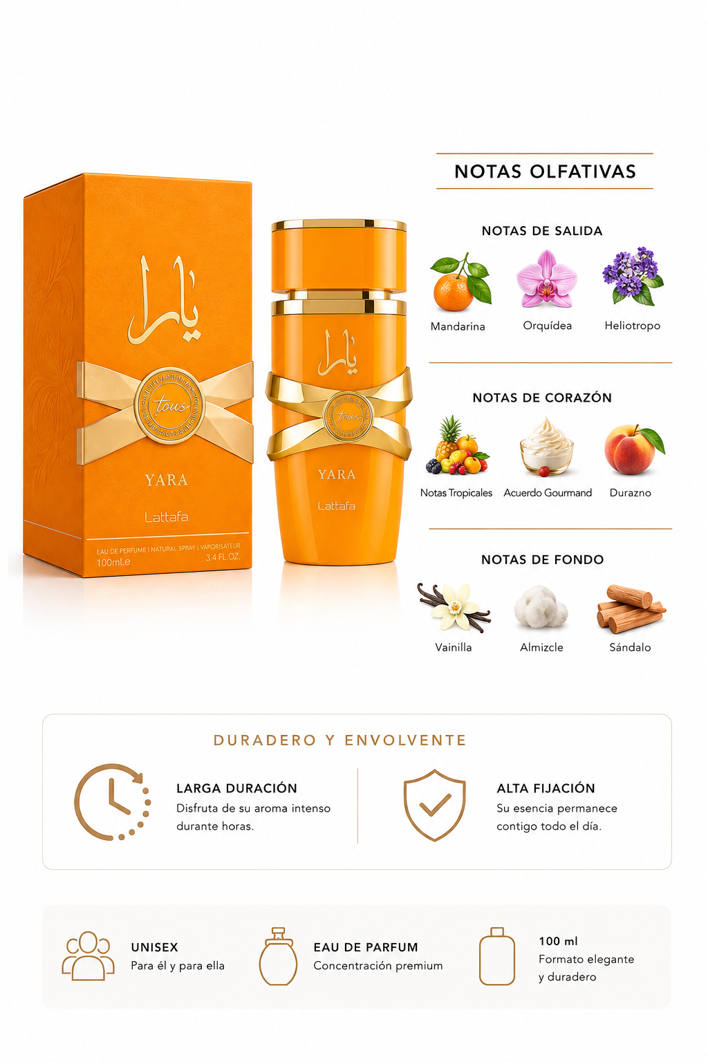 Yara Tous – Eau de Parfum Original Mujer | 100 ml