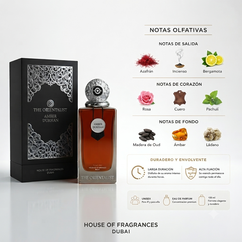 Amber Dukhan – Parfum Original Unisex | 100 ml