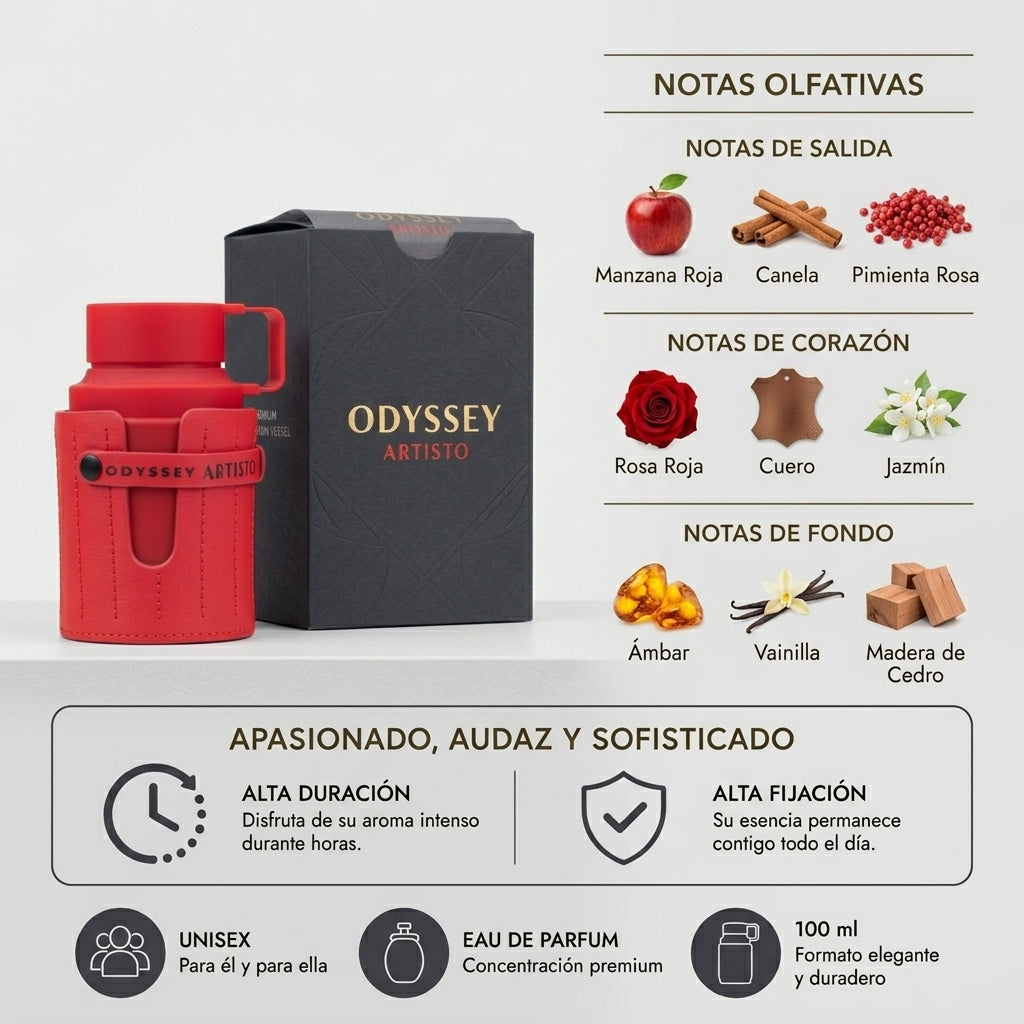 Armaf Odyssey Artisto Eau de Parfum 100 ml – Unisex