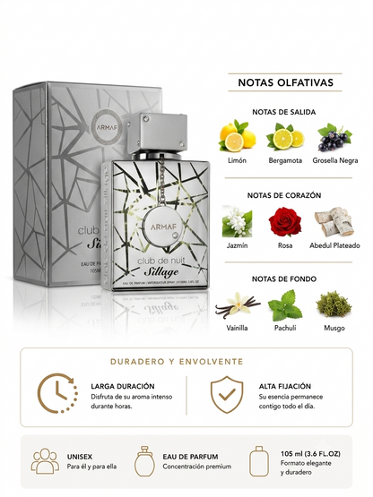 Club de Nuit Sillage – Eau de Parfum Original Unisex | 105 ml